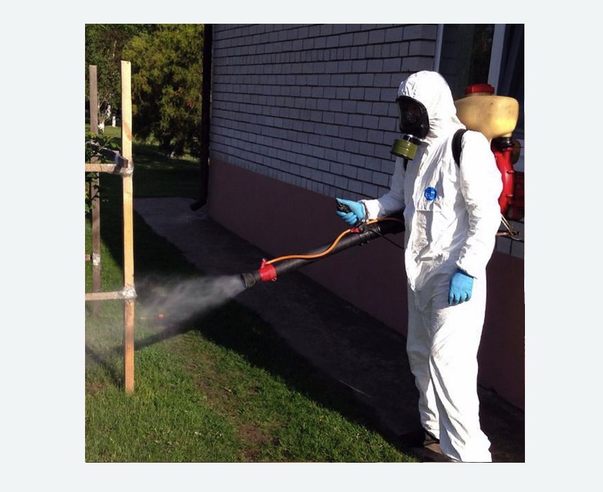 травля клещей на участке в Ак-Довураке