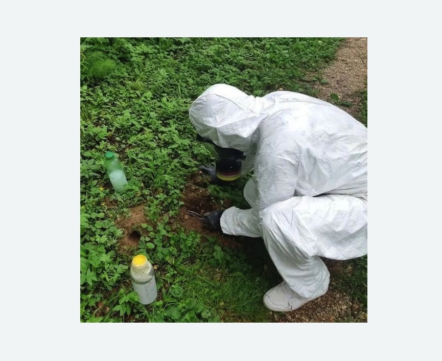 уничтожение кротов на участке в Ак-Довураке